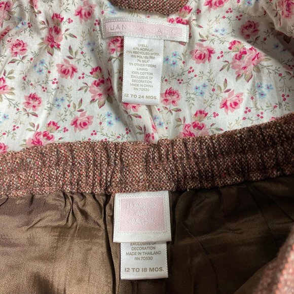 Janie & Jack Riding Club Baby Girl Outfit/Set - Picture 11 of 12